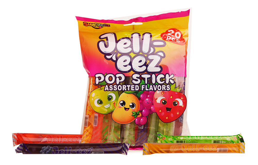 Jell-EEZ Pop Stick 20 pc Smackeez Candy