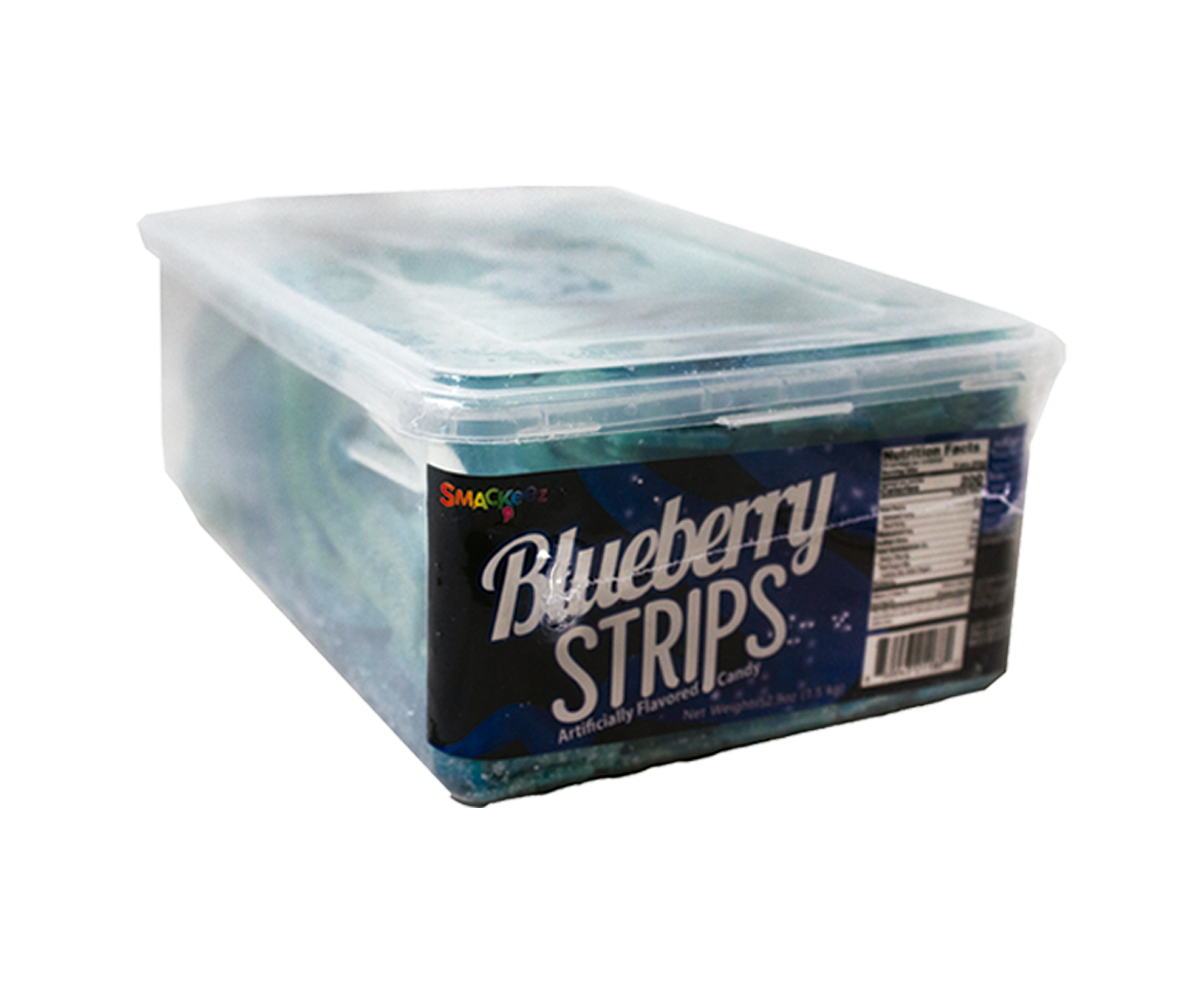 Blueberry Strips Smackeez Candy