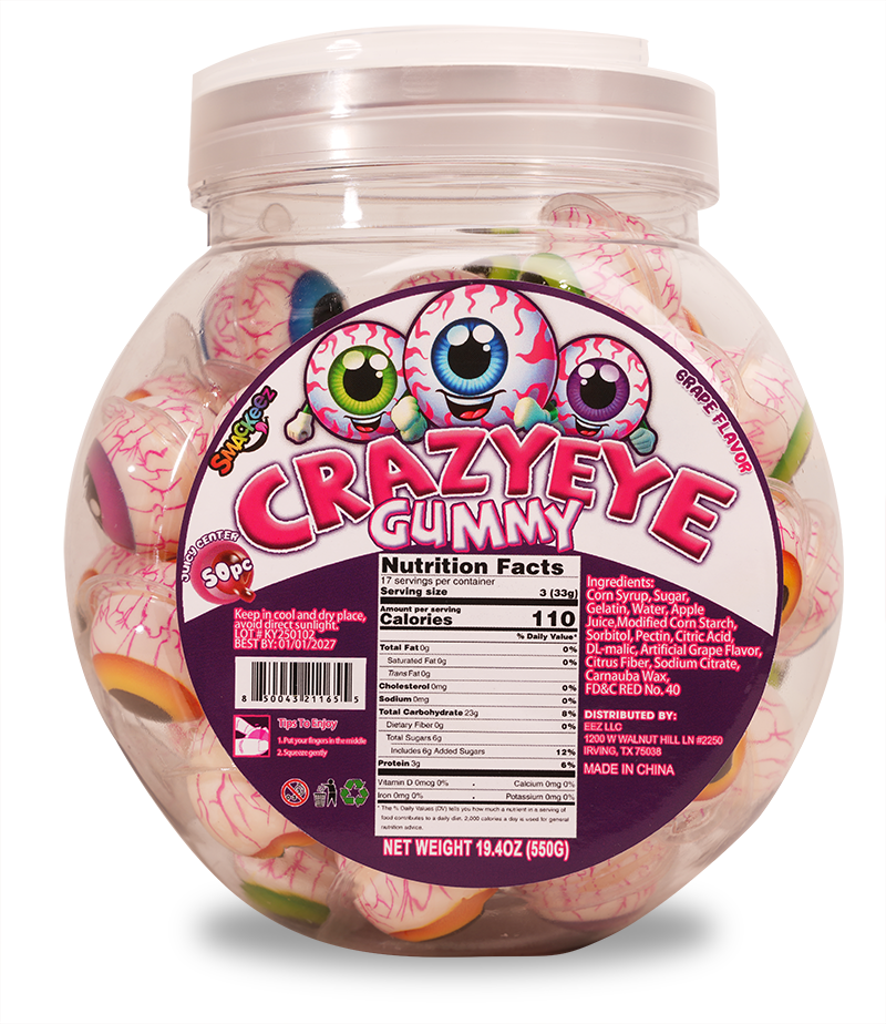 CrazyEye Gummy 50pc