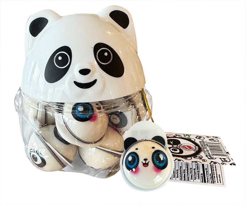 Panda Jar 8pc Smackeez Candy