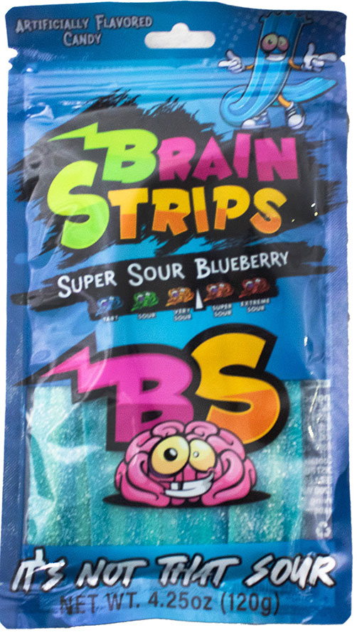 Super Sour Blueberry Smackeez Candy