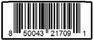 Jell-EEZ Pinata Bag barcodes