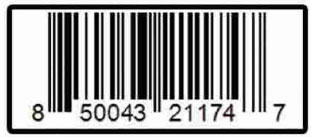 Jell-EEZ Pop Stick barcodes