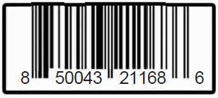 Unicorn Gummy barcodes