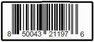 Unicorn Gummy barcodes