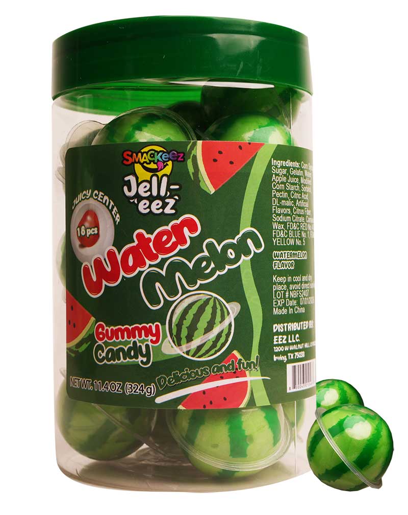 Smackeez Watermelon Gummy 18pc juicy watermelon gummies sharing pack